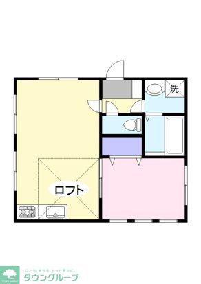 フェリーチェ西公園(1LDK/2階)の間取り写真