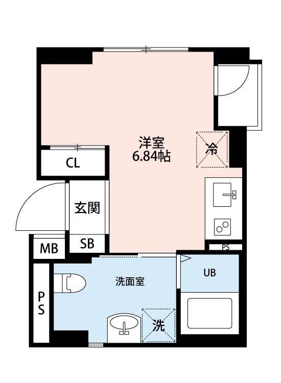 PETIT MAISON住吉(ワンルーム/2階)の間取り写真