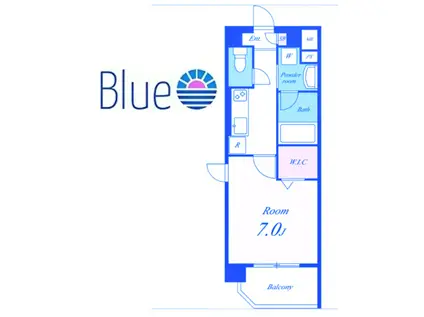 フォーマルハウト(1K/5階)の間取り写真