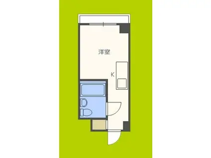 レガーレ関目(ワンルーム/1階)の間取り写真