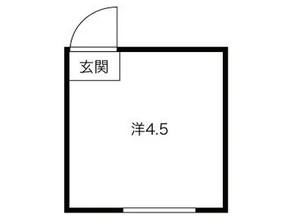 メゾン千里山(ワンルーム/6階)の間取り写真