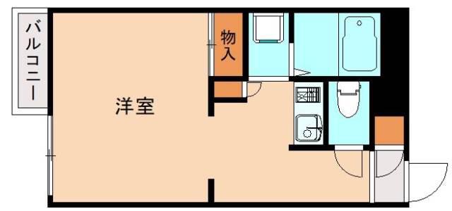レオパレス幸神(1K/2階)の間取り写真