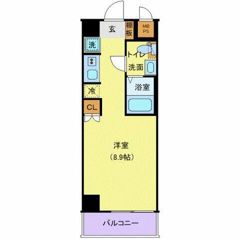 トグル大塚レリオン(1K/7階)の間取り写真
