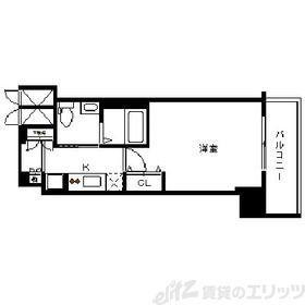 エステムコート新大阪VIII レヴォリス(1K/8階)の間取り写真