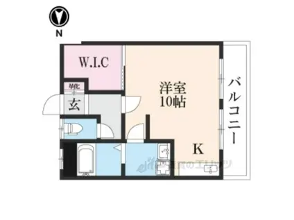 MARUICHISOU(ワンルーム/3階)の間取り写真