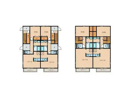 クレアーレ旭ヶ丘(1LDK/1階)の間取り写真