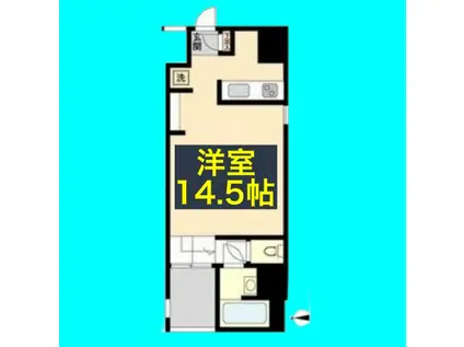 S-FORT六番町(ワンルーム/9階)の間取り写真