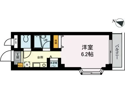 フィールド・B・千川(1K/1階)の間取り写真