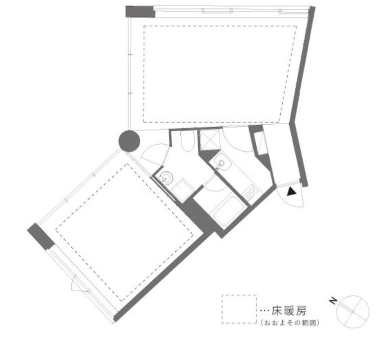 GROVE(1LDK/7階)の間取り写真