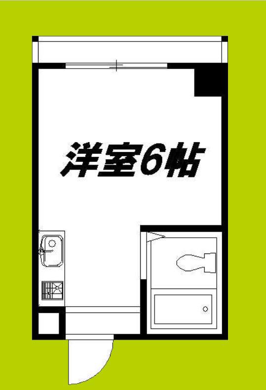 ジオナ柴島III(ワンルーム/2階)の間取り写真
