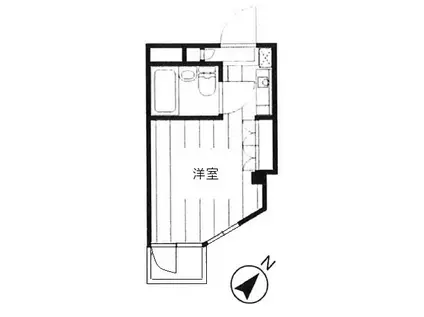MAC小岩ステーション(ワンルーム/3階)の間取り写真