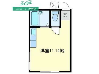 サニープレイス(ワンルーム/2階)の間取り写真