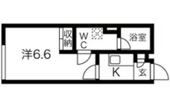 SPEC RESIDENCE TOGOSHI(ワンルーム/3階)の間取り写真
