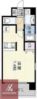 レオンコンフォート新梅田(1K/7階)の間取り写真
