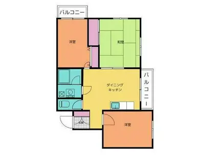 ノーリーズン東綾瀬(3DK/3階)の間取り写真