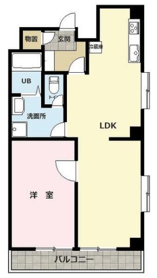 グランデュオ田園調布(1LDK/5階)の間取り写真