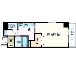 GP栄本町通(1K/6階)の間取り写真
