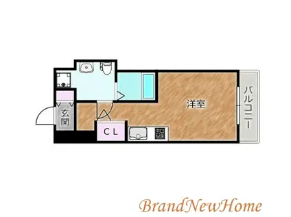 VITA NUOVA 堺(ワンルーム/5階)の間取り写真