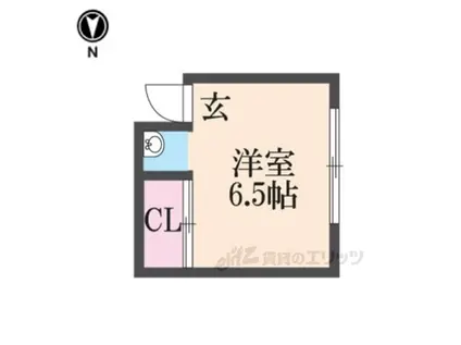 シェアフラット桜木(ワンルーム/1階)の間取り写真