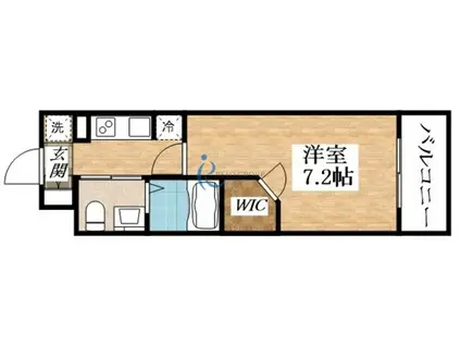 アービングNEO平野駅前(1K/3階)の間取り写真