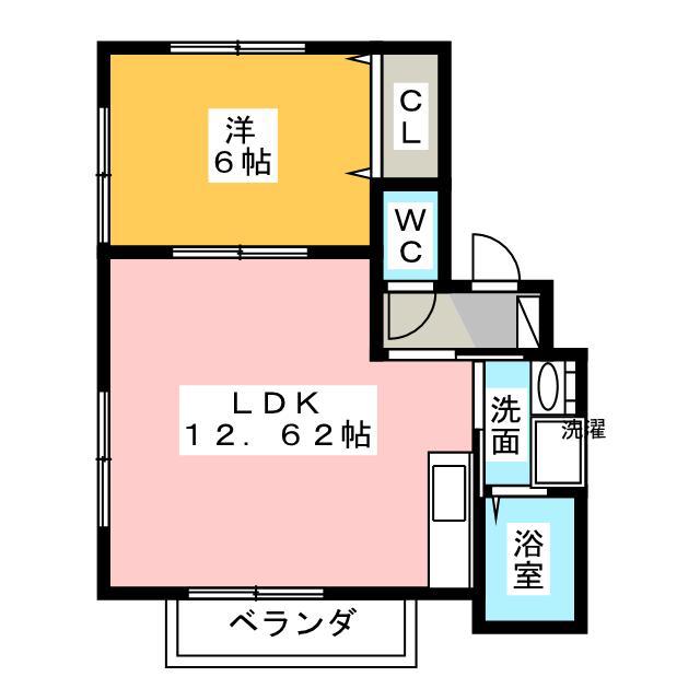 ライフステージ練馬春日町壱番館(1LDK/1階)の間取り写真