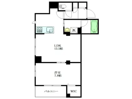 AXIA NAKANO(1LDK/5階)の間取り写真