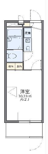 レオパレス明光(1K/1階)の間取り写真