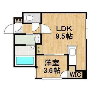 KENT COLLECTIONI(1LDK/3階)の間取り写真