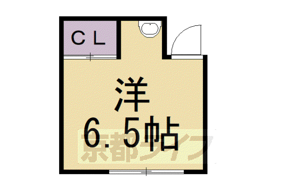 シェアフラット桜木(ワンルーム/1階)の間取り写真