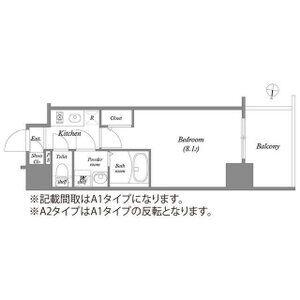 エスリード新栄マルス(1K/12階)の間取り写真