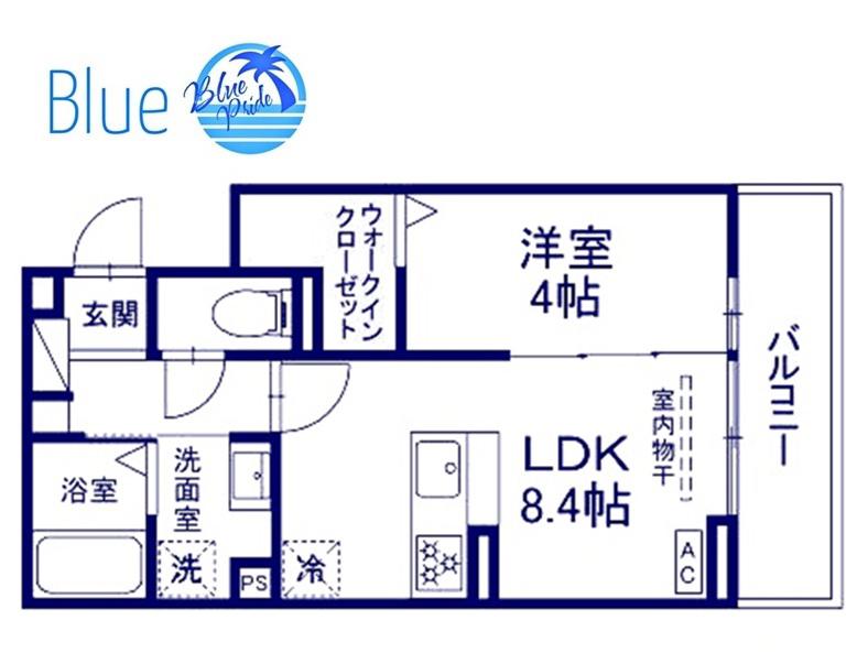 D PAINA 中丸子(1LDK/3階)の間取り写真