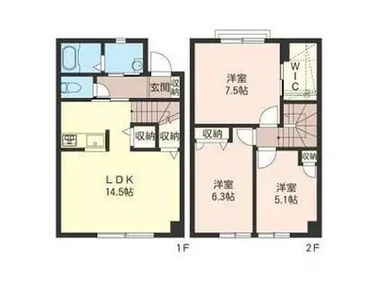 T&A II(3LDK)の間取り写真