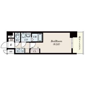 S-RESIDENCE池下西(1K/2階)の間取り写真