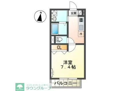 新堀2丁目 マンション工事(1K/1階)の間取り写真
