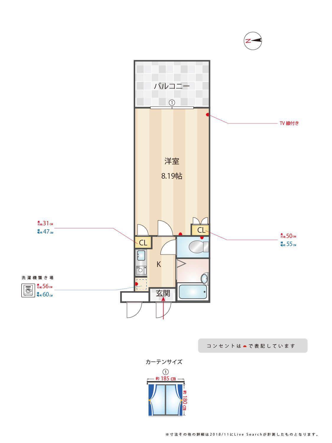 プレシャス博多駅A(1K/10階)の間取り写真