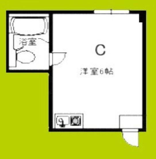 新大阪サンマンション1号館(ワンルーム/4階)の間取り写真