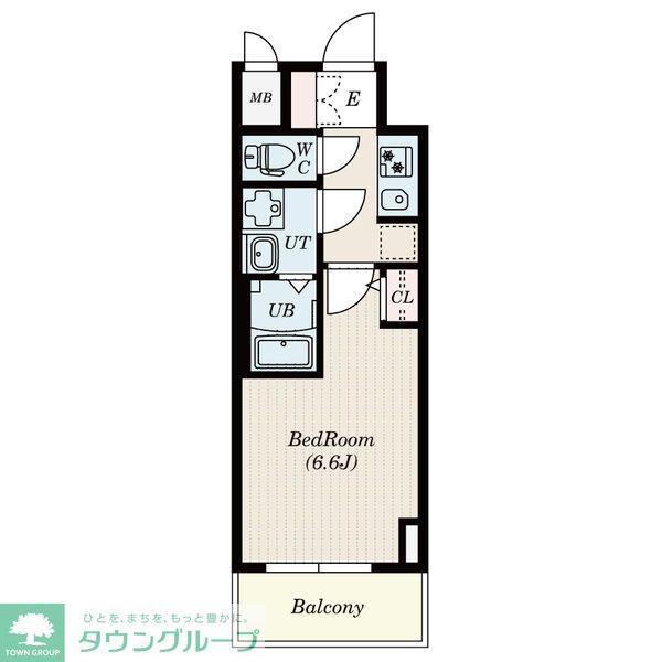 S-RESIDENCE名駅(1K/3階)の間取り写真