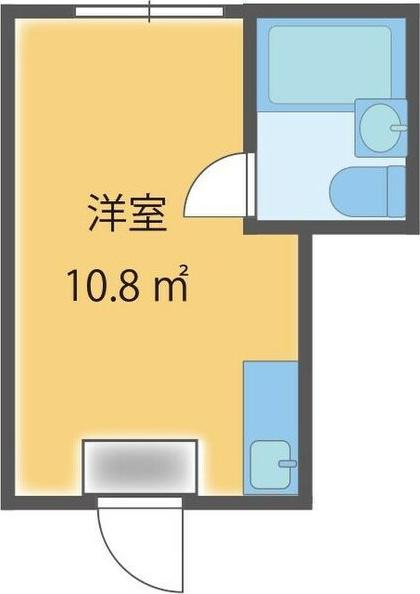 プレアール昭和町II(ワンルーム/3階)の間取り写真