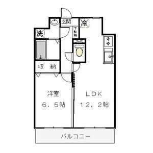 アルト カッシーナ(1LDK/2階)の間取り写真