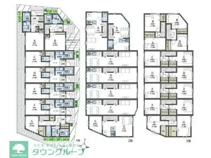 THESIESTA唐木田TERRAVENE(3LDK/1階)の間取り写真
