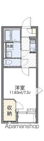 レオネクストKOMAOKA(1K/2階)の間取り写真