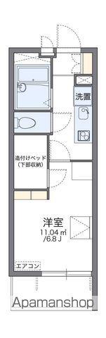 レオパレスOKANO(1K/2階)の間取り写真