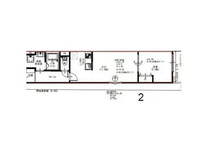KOTTA-M(1LDK/2階)の間取り写真