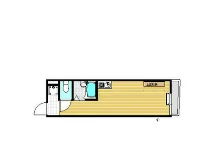 BELL-BEE荻窪(ワンルーム/4階)の間取り写真