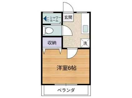 ダイワハイツ(1K/3階)の間取り写真