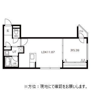 プレジオS11(1LDK/2階)の間取り写真