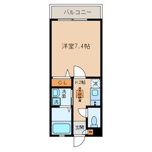 TOCCATA(1K/1階)の間取り写真