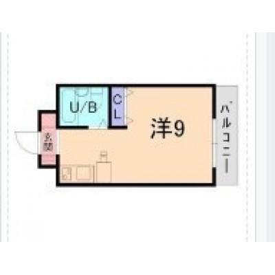 オリンダヴィレッジ(ワンルーム/6階)の間取り写真