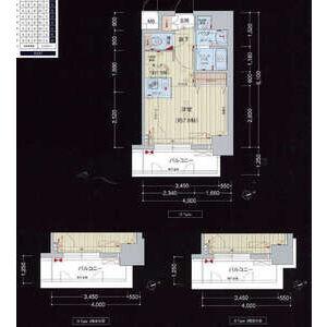プレサンス名古屋駅前プラチナム(1K/7階)の間取り写真