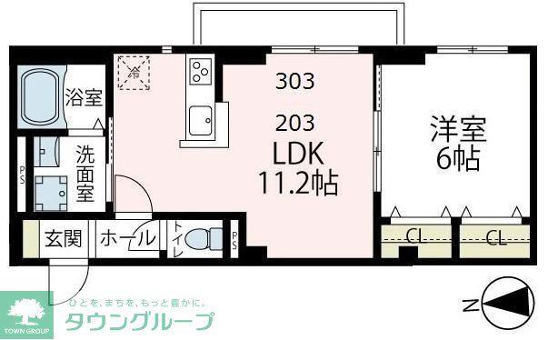 -VIOLA.K- ヴィオーラ.ケー(1LDK/2階)の間取り写真